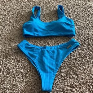 Teal blue gymshark bikini size M